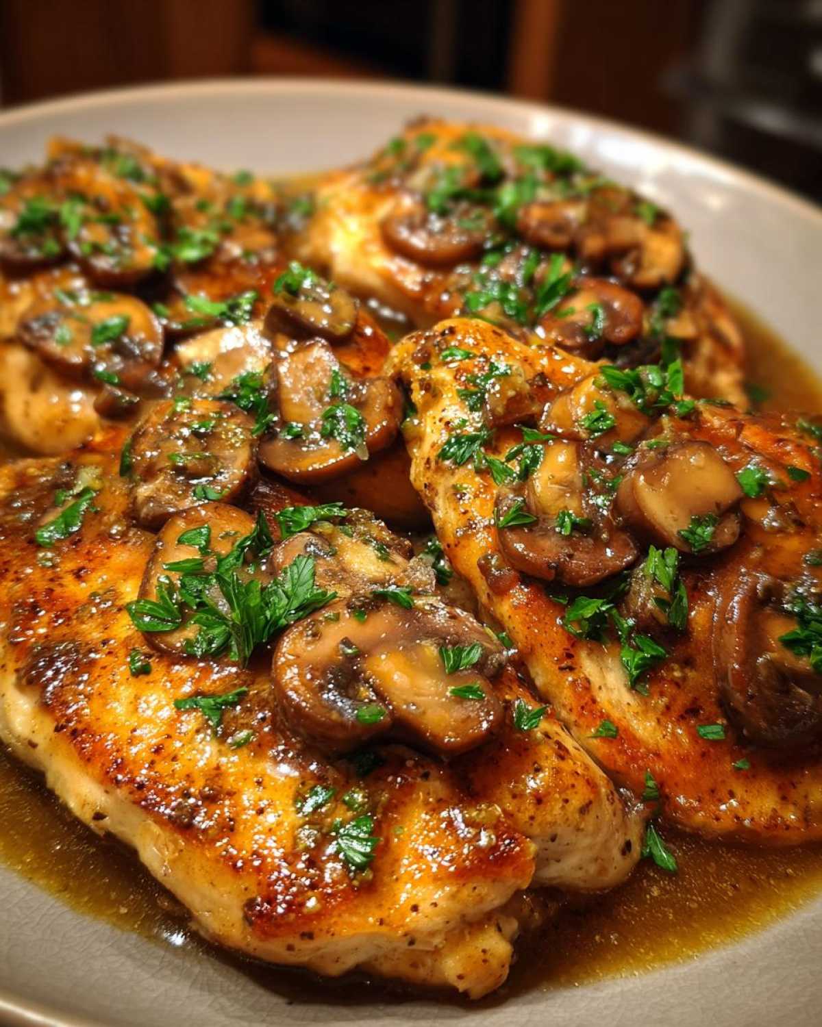 Chicken Marsala (Wine Sauce) - detail 4