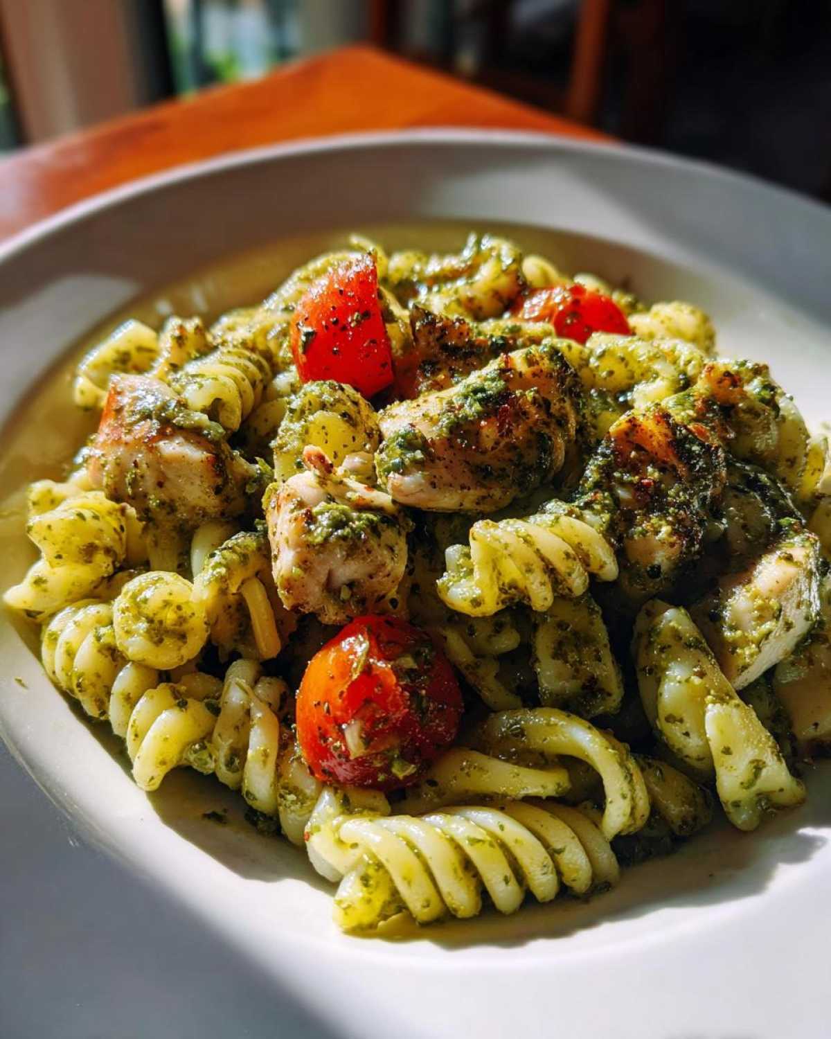 Chicken Pesto Pasta - detail 4