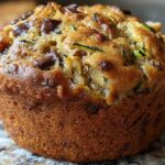 Chunky Monkey Zucchini Banana Muffins