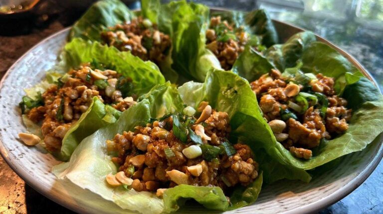 Copycat P.F. Chang’s Chicken Lettuce Wraps