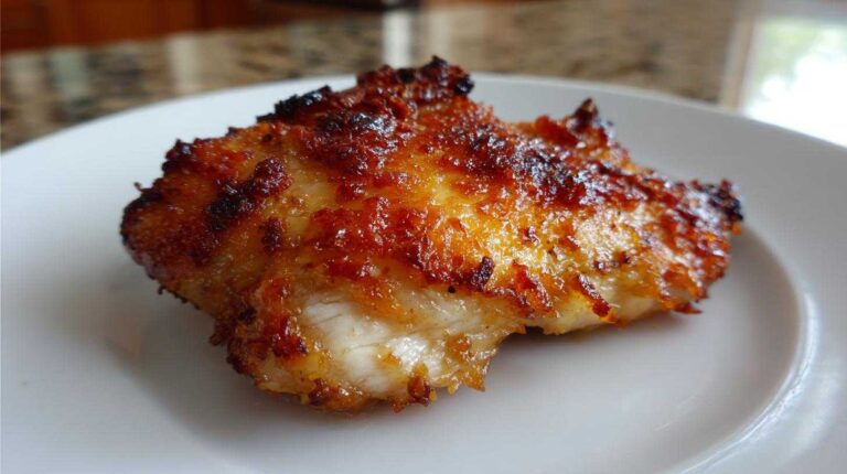 Crispy Baked Chicken Thighs