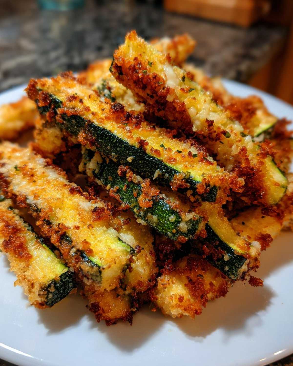 Crispy Baked Zucchini Fries - detail 1