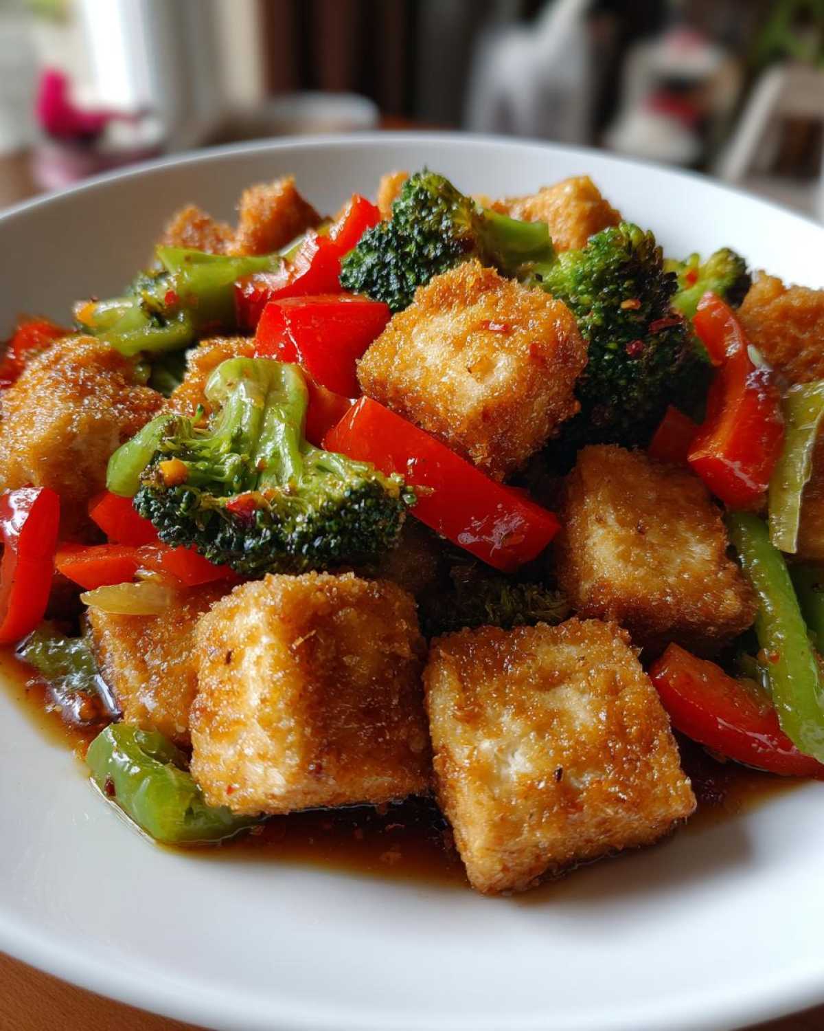 Crispy Tofu Stir Fry - detail 4
