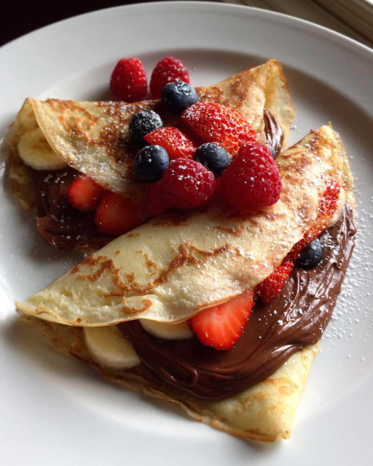 French Crepes with Nutella - detail 1