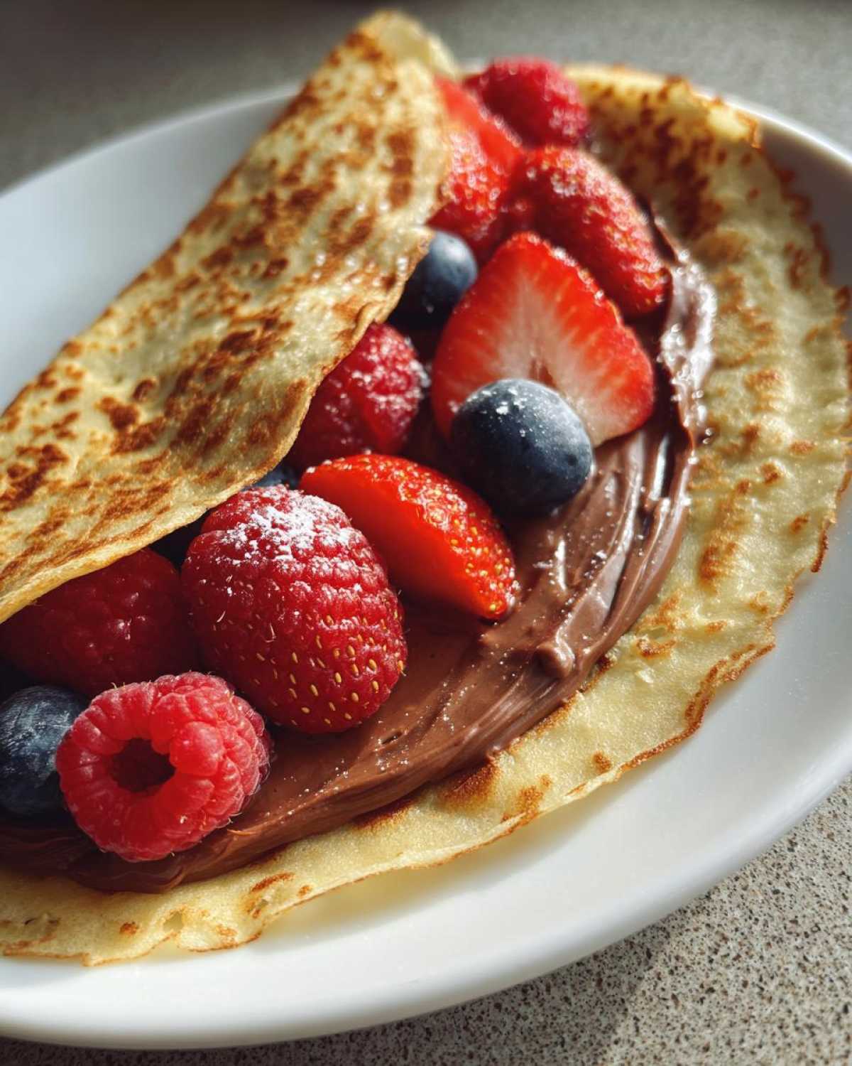 French Crepes with Nutella - detail 3