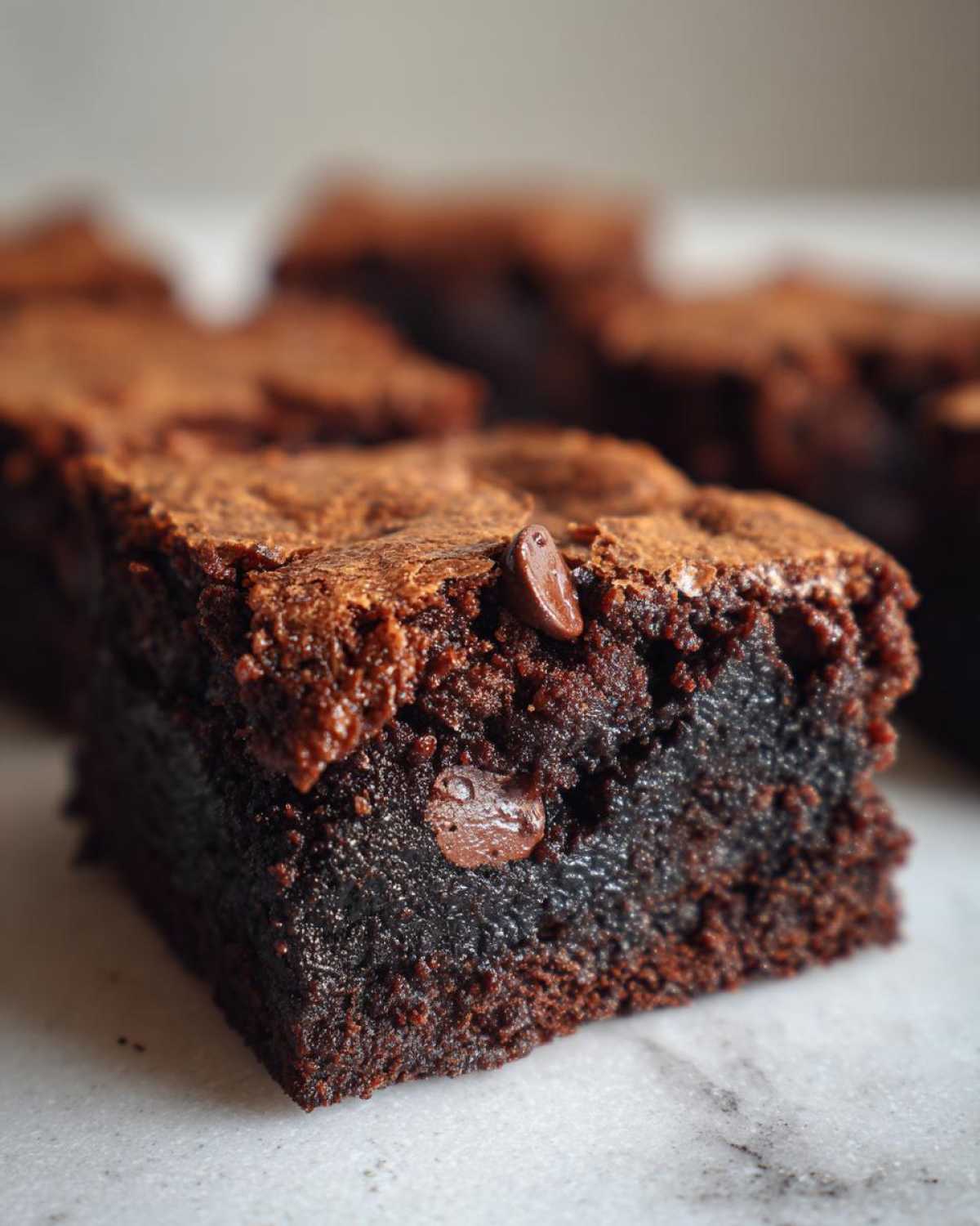 Fudgy Chocolate Brownies - detail 2