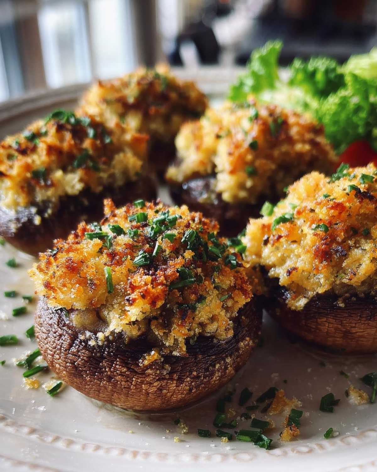 Garlic Stuffed Mushrooms - detail 1