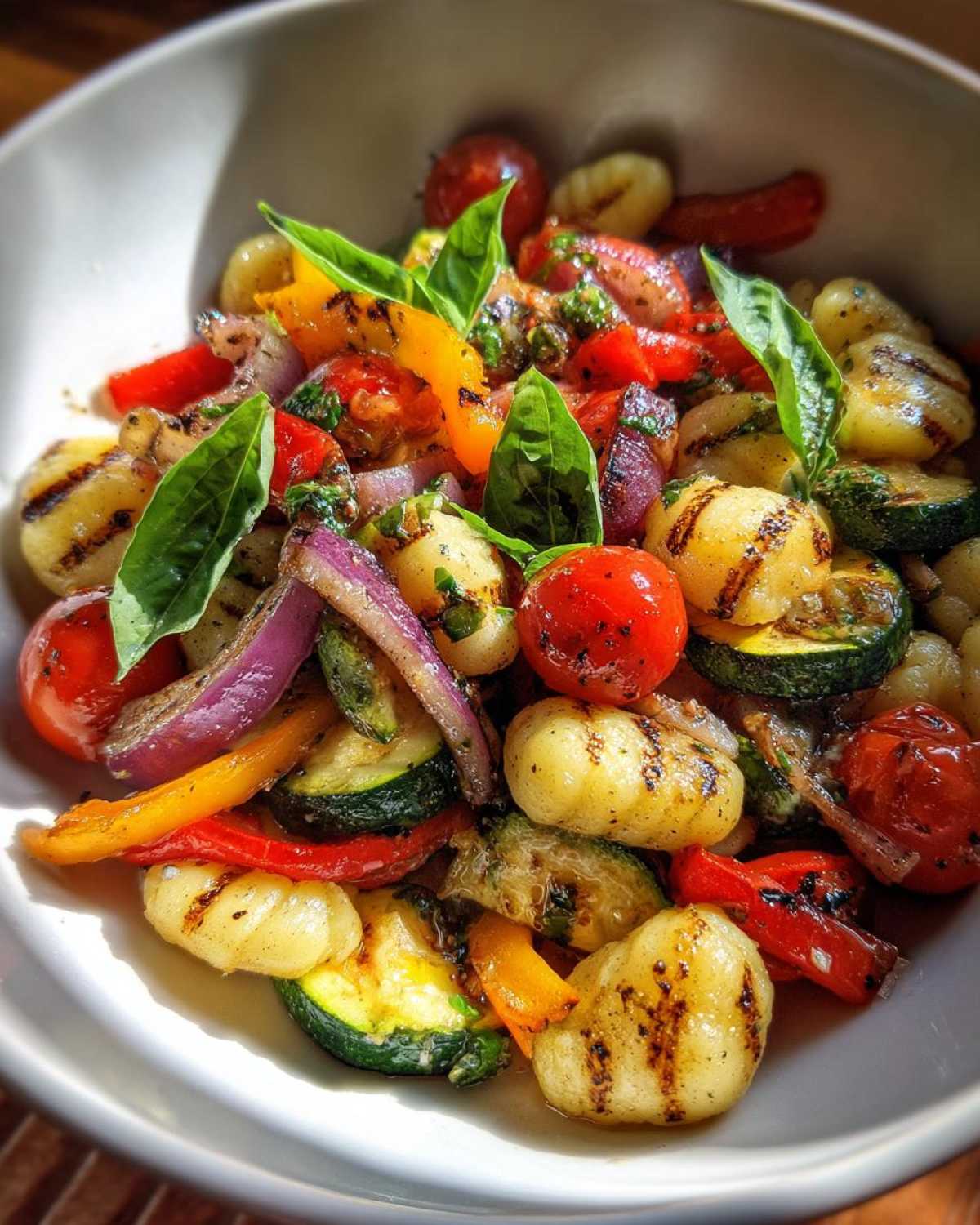 Grilled Gnocchi Salad - detail 1
