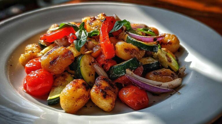 Grilled Gnocchi Salad