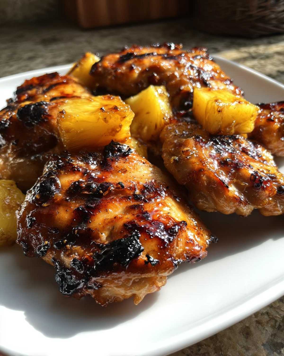 Grilled Pineapple Chicken - detail 1