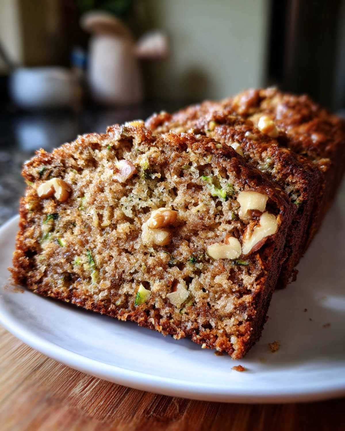 Healthy Zucchini Bread - detail 3
