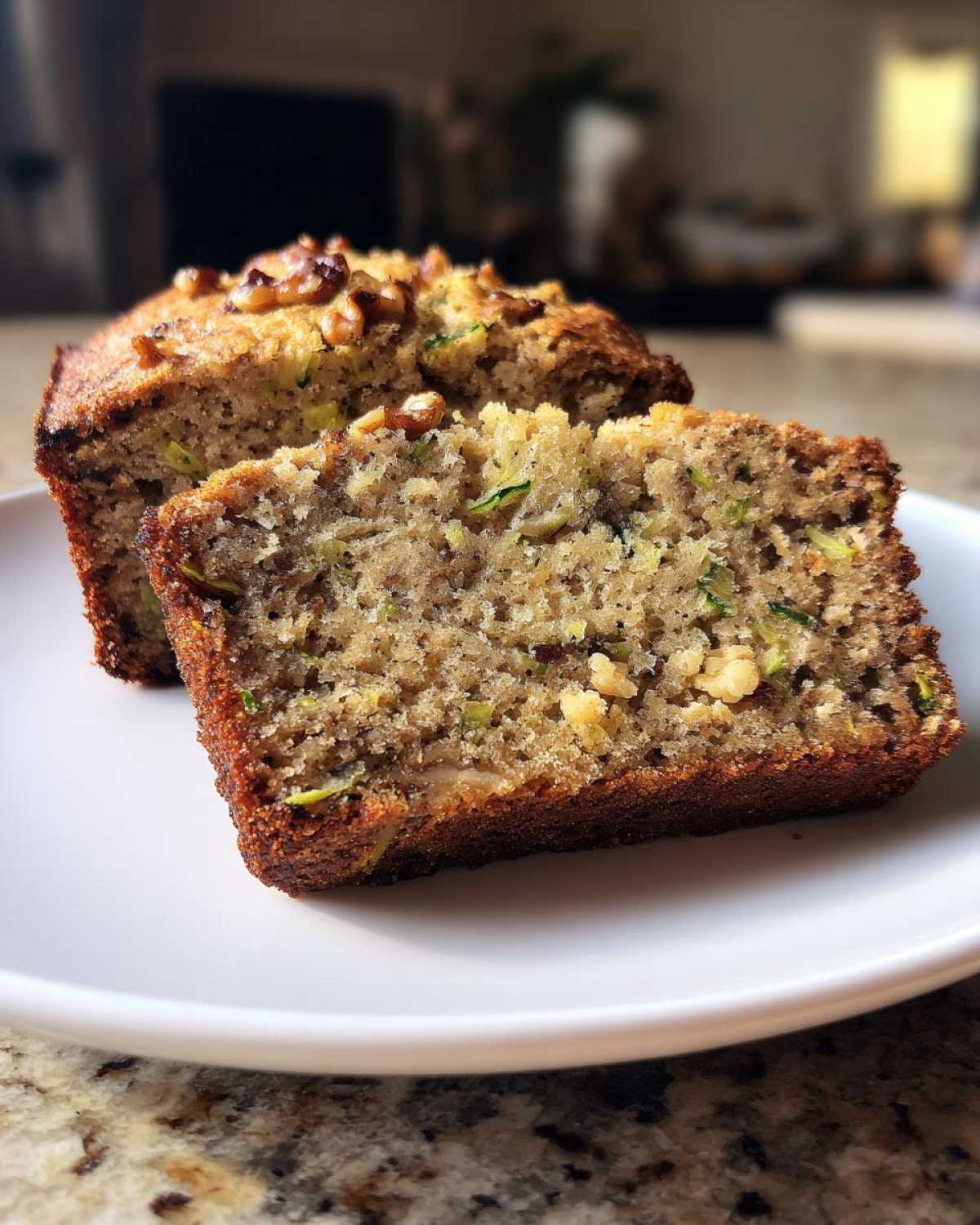 Healthy Zucchini Bread - detail 4