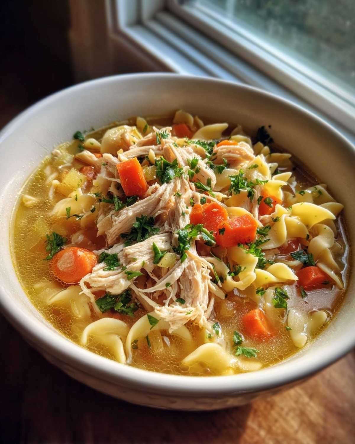 Homemade Chicken Noodle Soup - detail 1