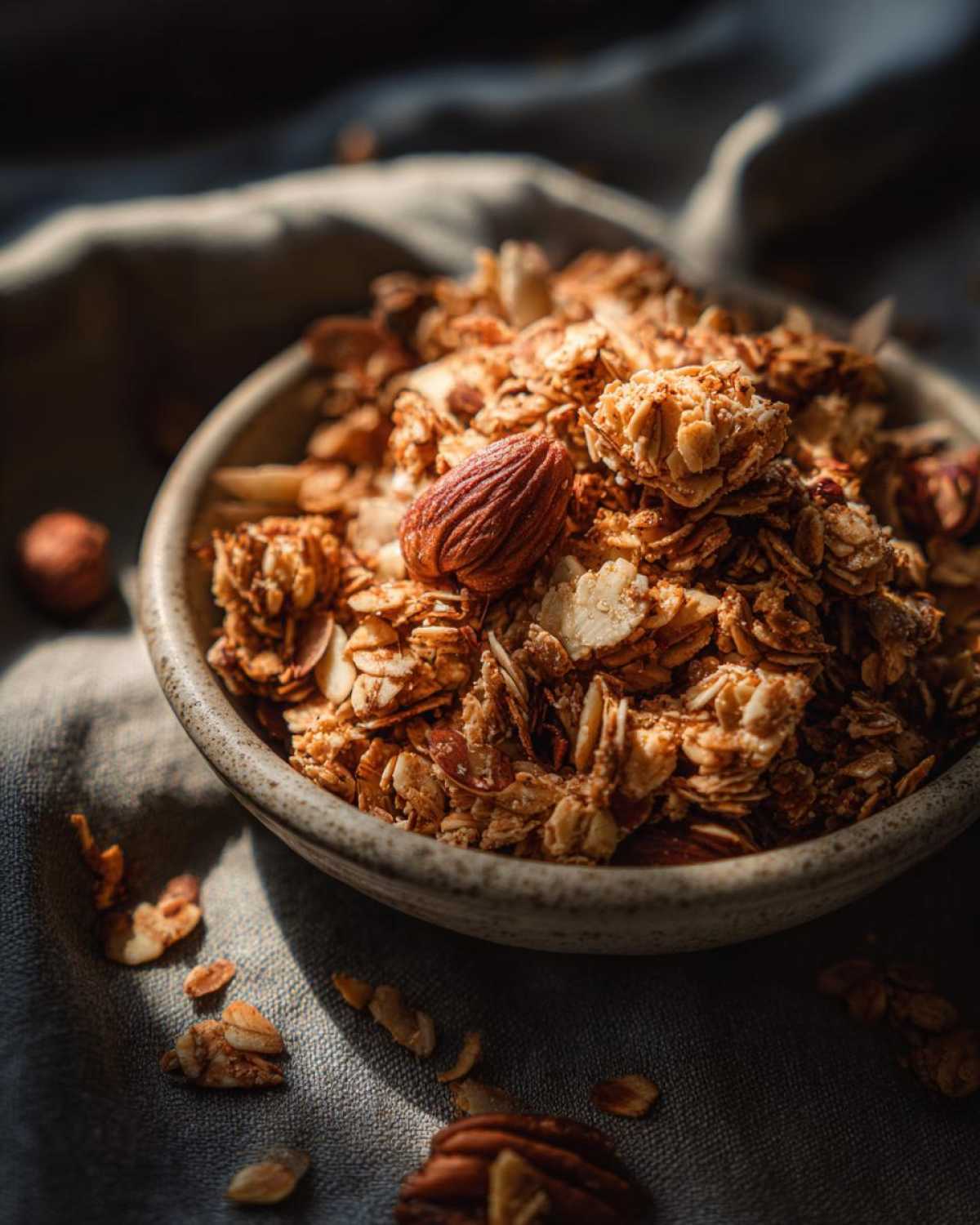 Homemade Crunchy Granola - detail 2