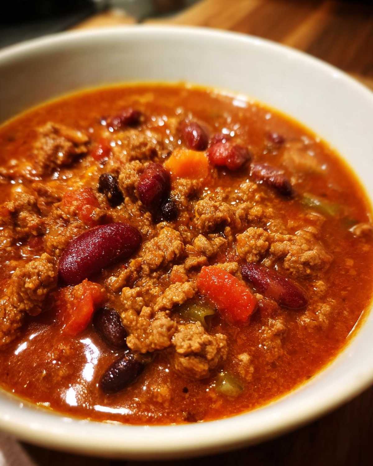 Instant Pot Beef Chili with Beans - detail 2