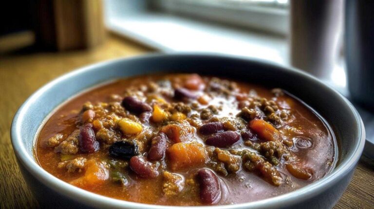 Instant Pot Beef Chili with Beans