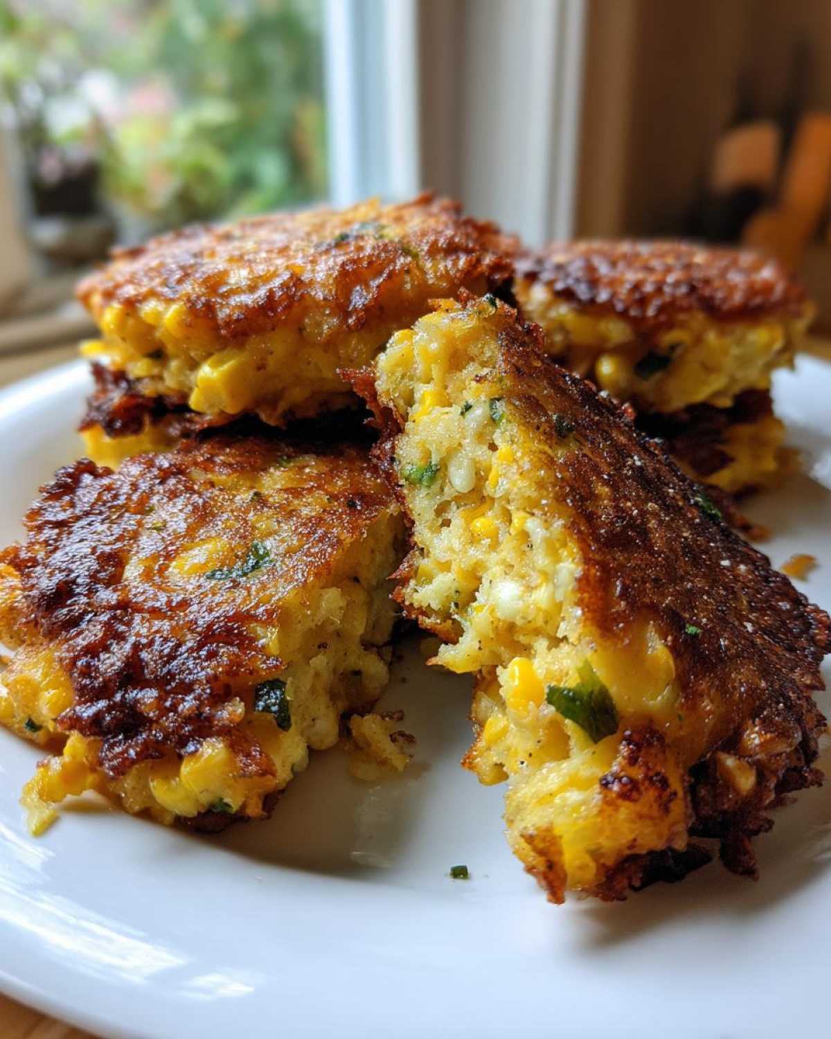 Jalapeño Cheddar Corn Fritters - detail 3