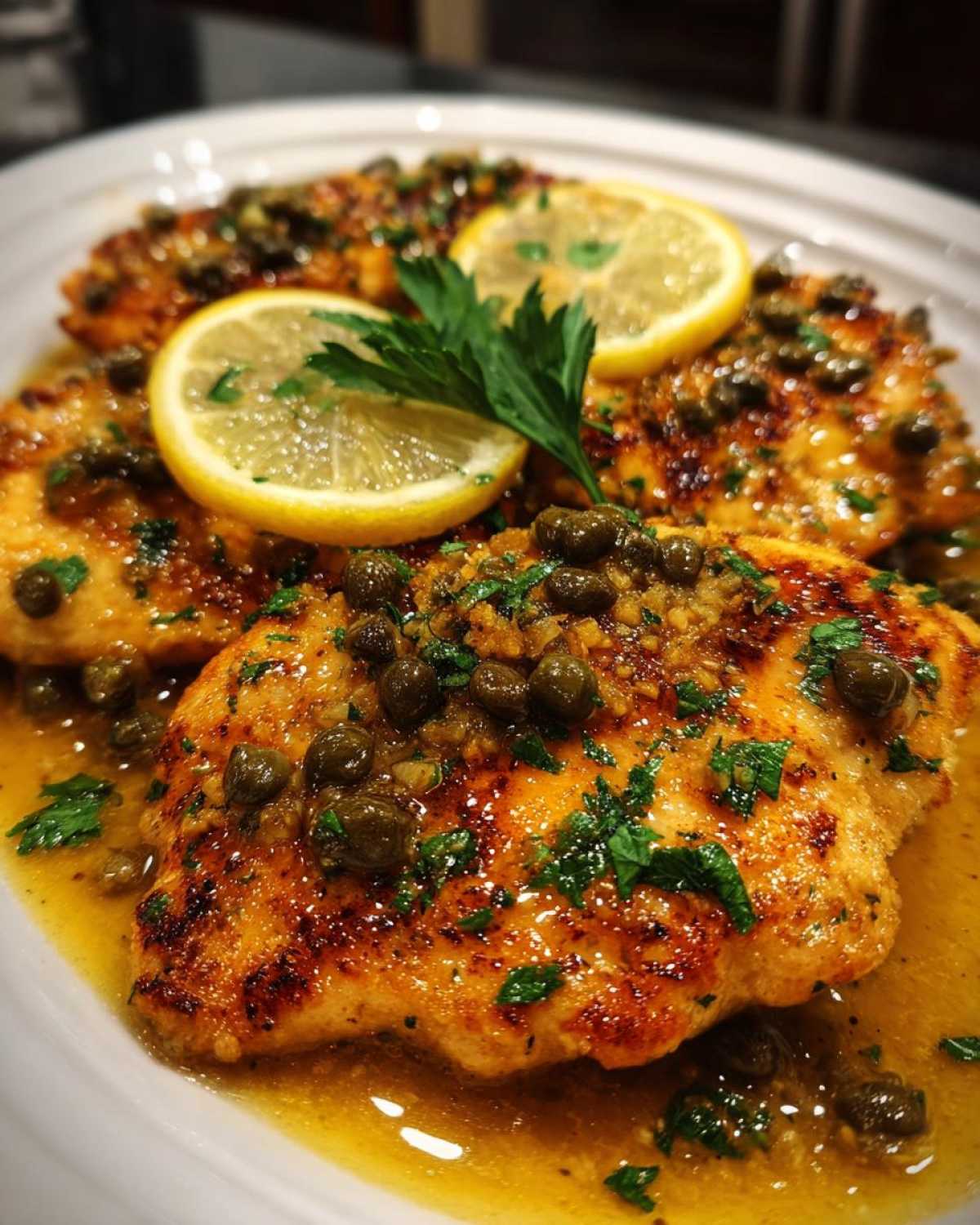 Lemon Chicken Piccata - detail 2