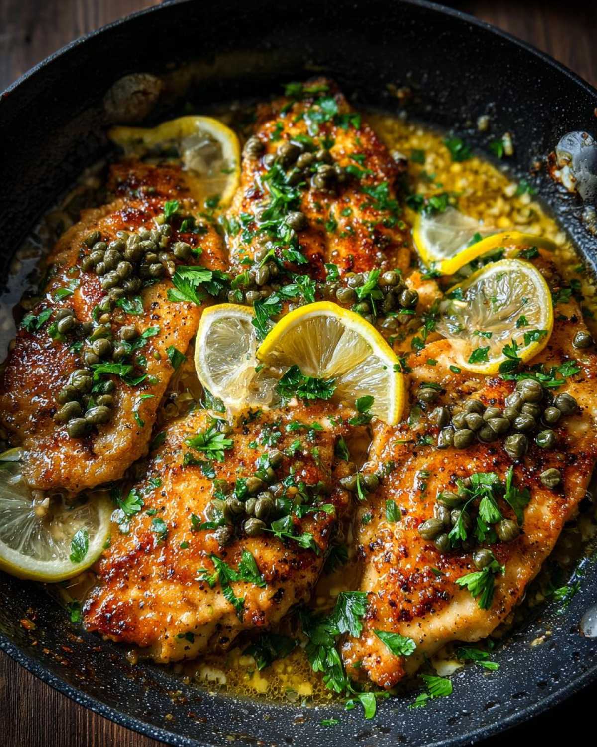 Lemon Chicken Piccata - detail 3