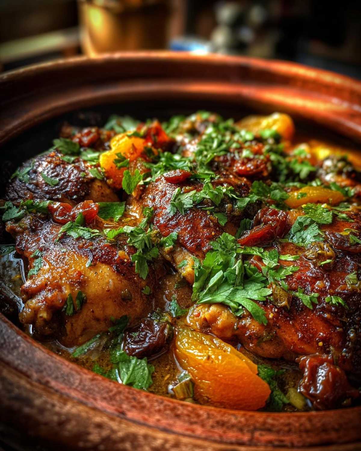 Moroccan Chicken Tagine - detail 1