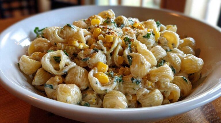 Simple One Pot Lemon Basil Pasta, So Creamy One Pot Lemon Basil, Corn, and Ricotta Pasta