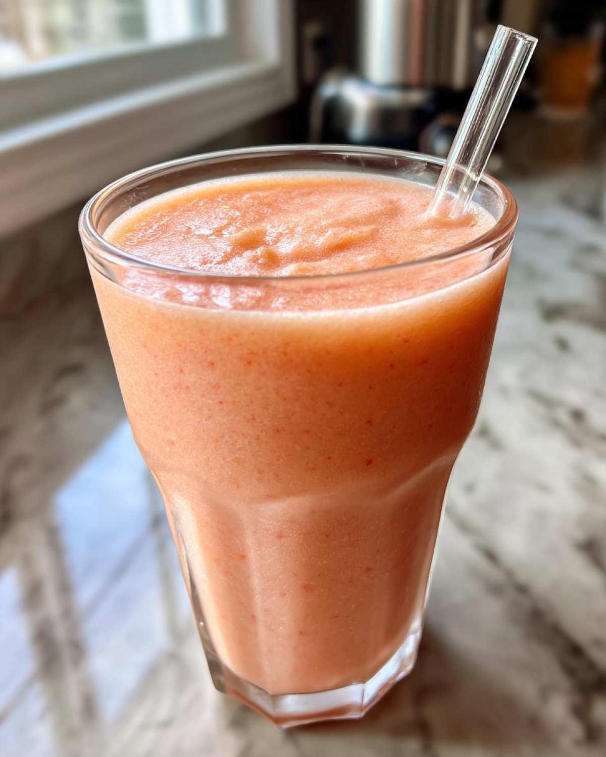 Pretty in Pink Peach Smoothie - detail 1