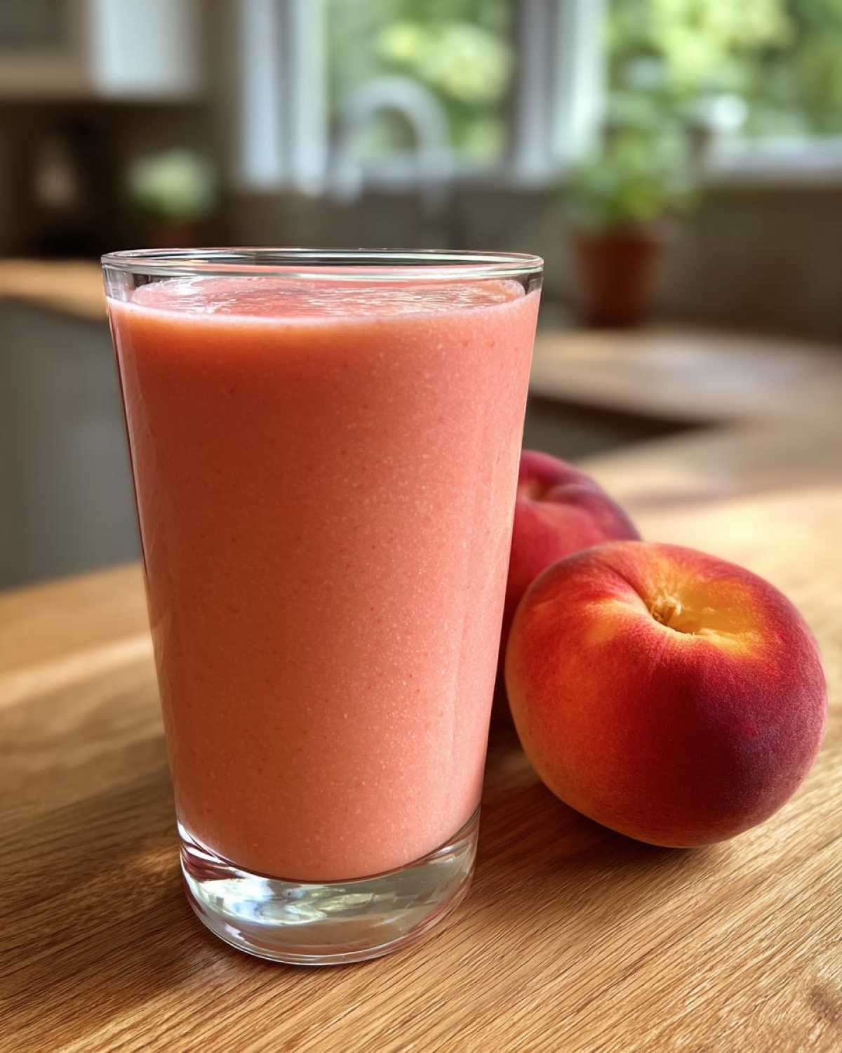 Pretty in Pink Peach Smoothie - detail 3