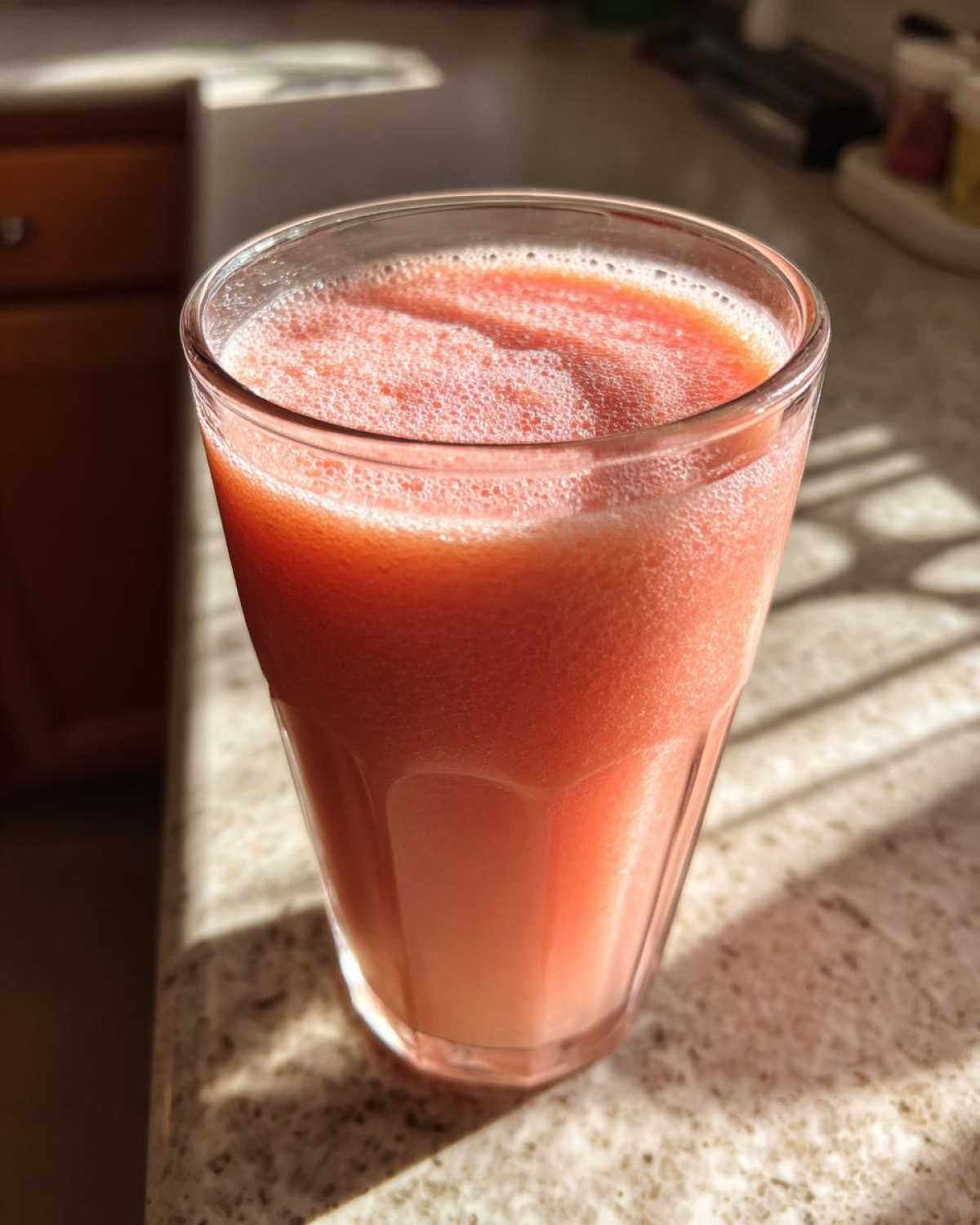 Pretty in Pink Peach Smoothie - detail 4