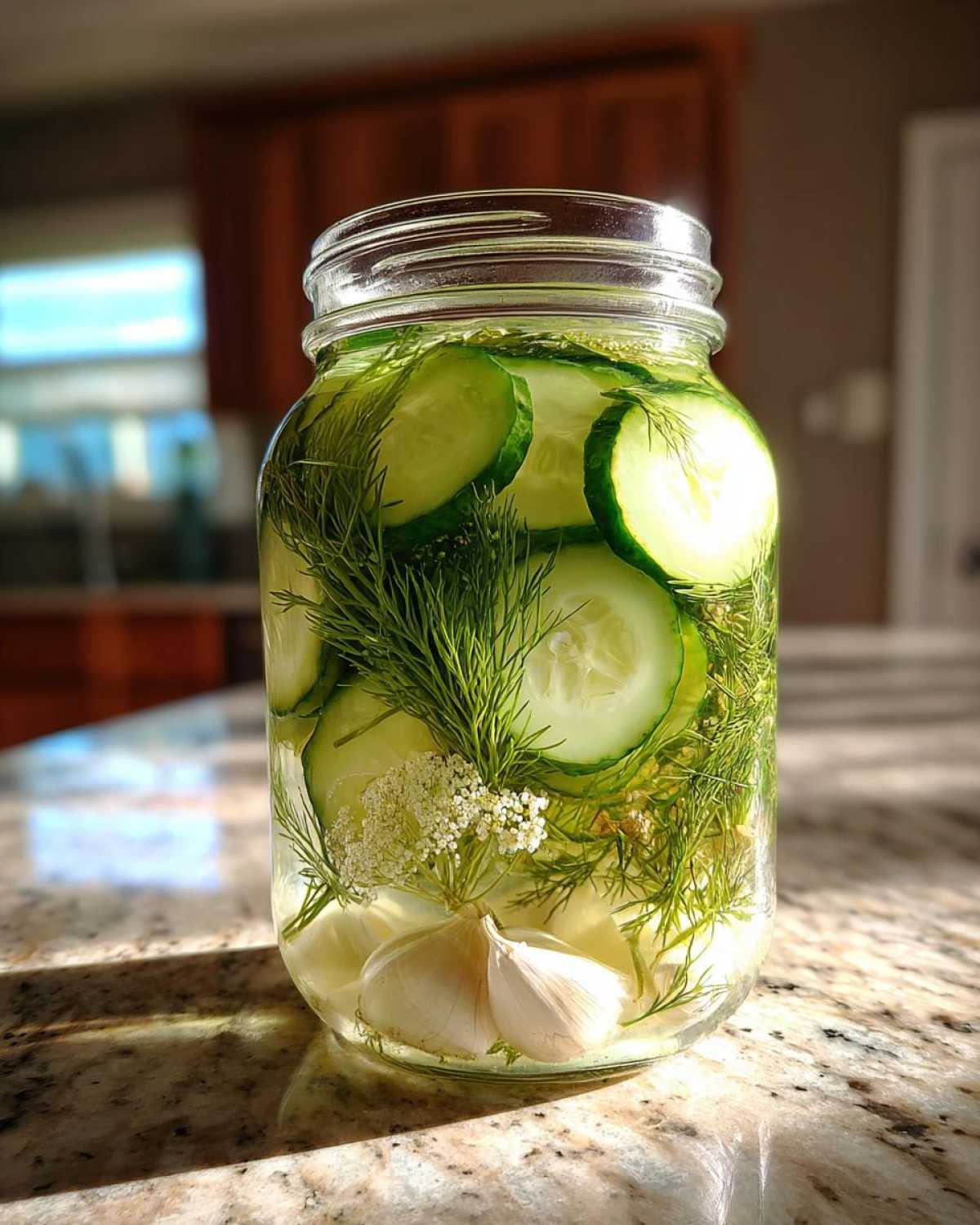 Refrigerator Dill Pickles - detail 2
