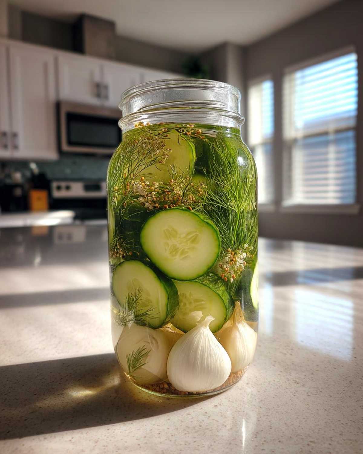Refrigerator Dill Pickles - detail 4
