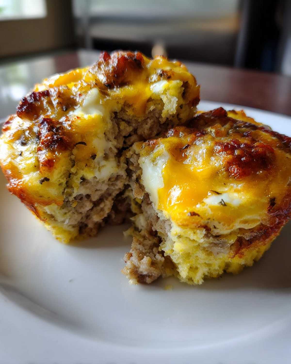 Savory Chicken Sausage, Egg and Cheese Muffins (Keto + Low Carb) - detail 1