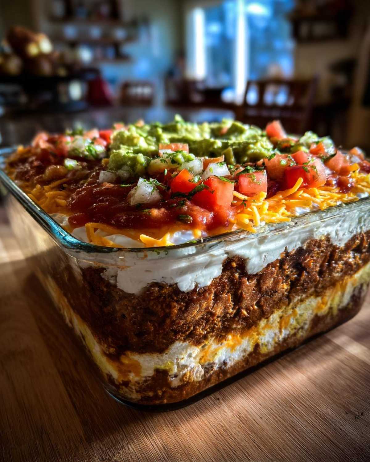 Seven-Layer Dip - detail 1