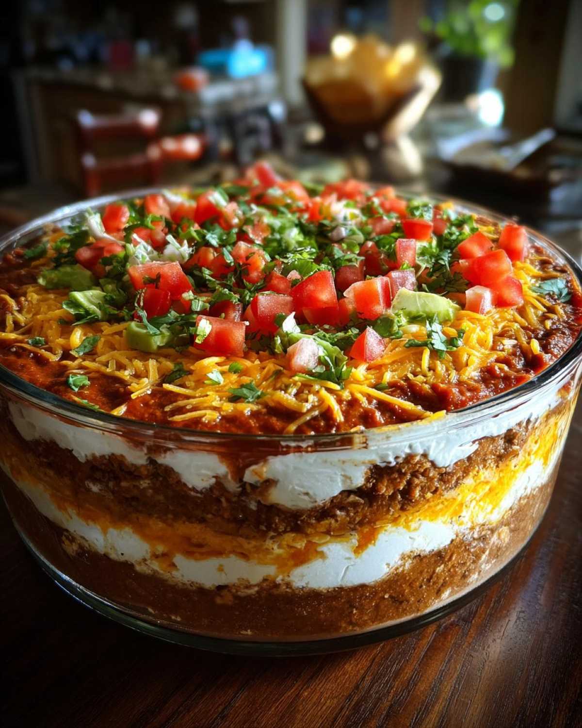 Seven-Layer Dip - detail 2
