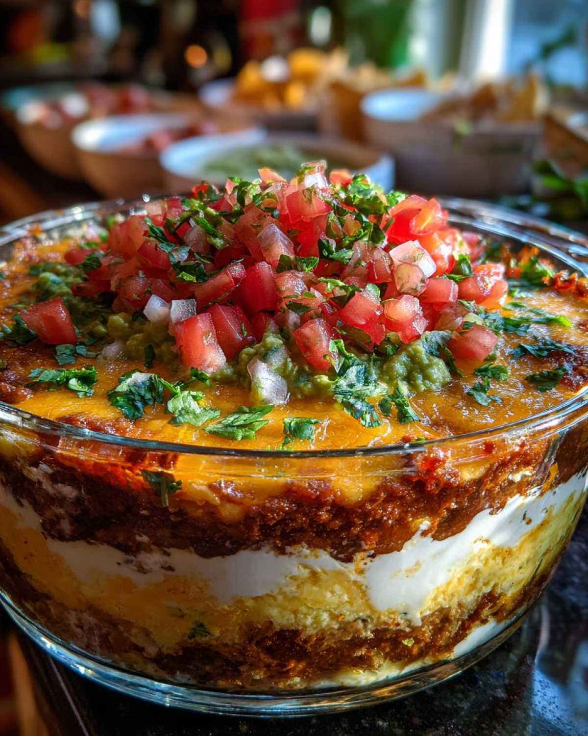 Seven-Layer Dip - detail 4