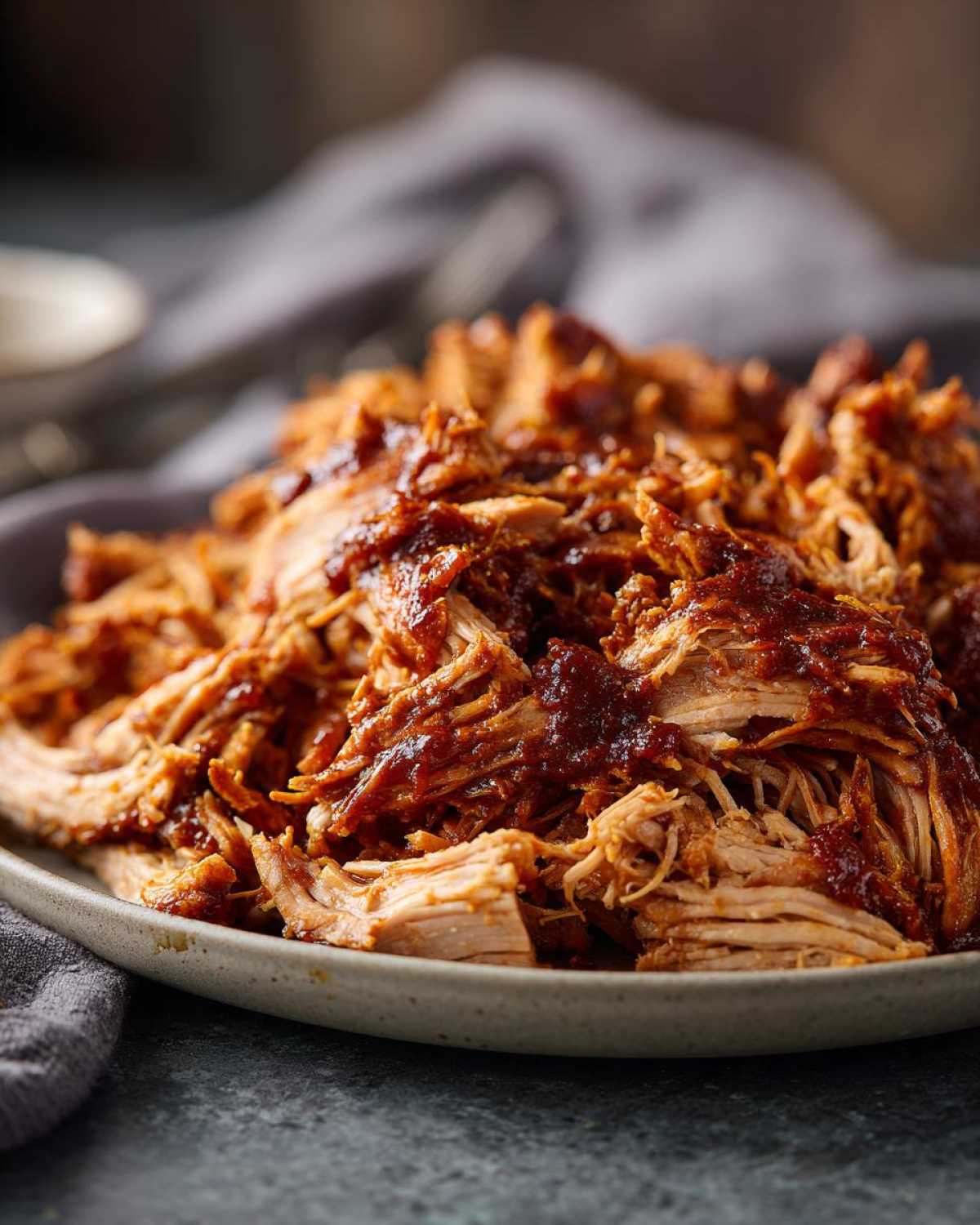 Slow Cooker BBQ Pulled Pork - detail 3