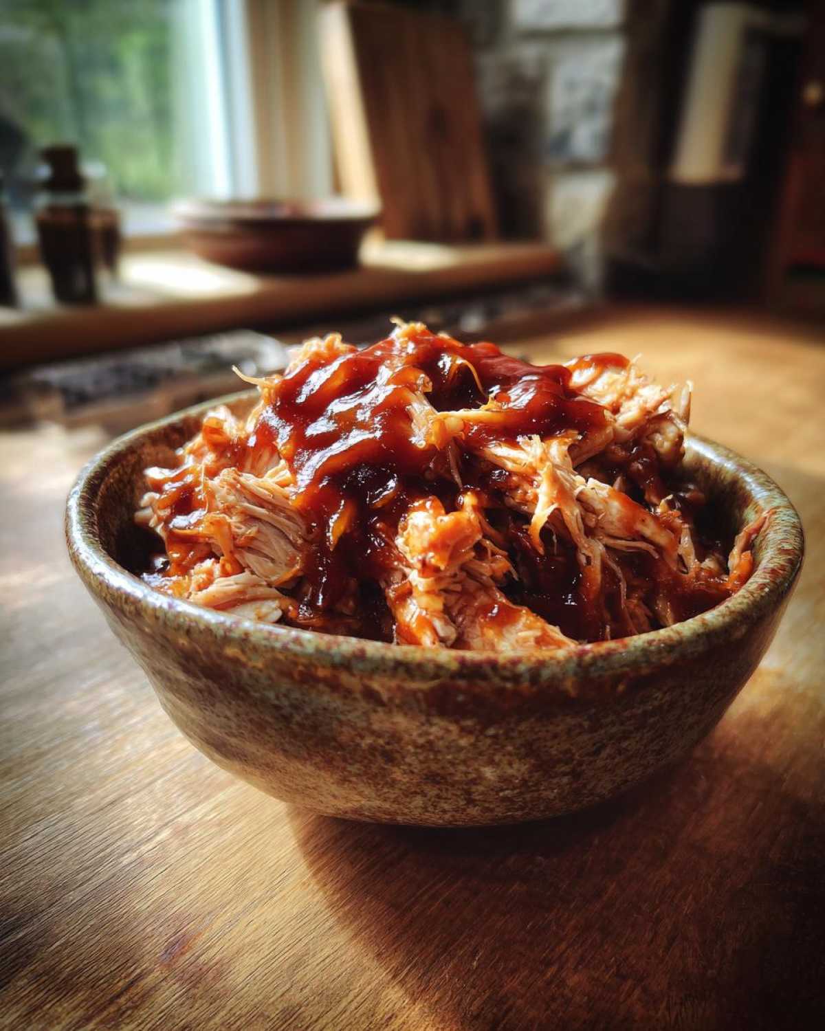 Slow Cooker Pulled Chicken - detail 4