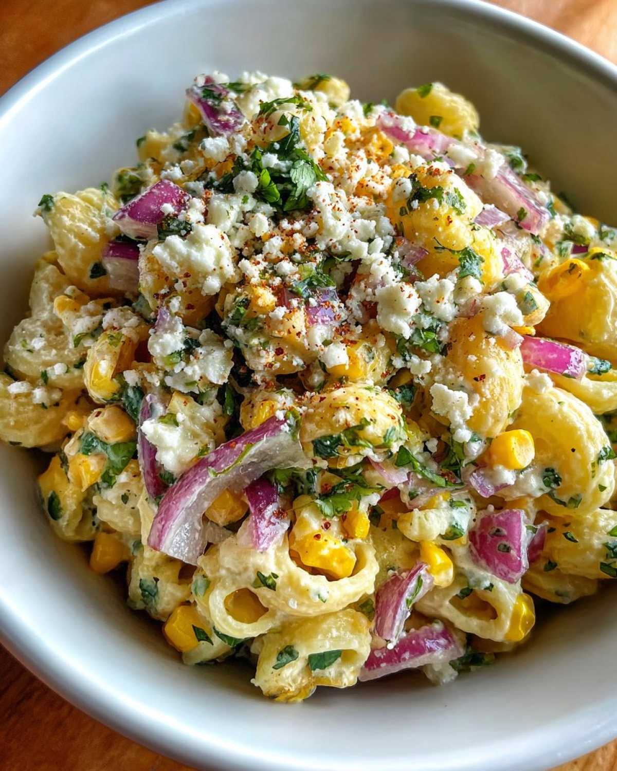 Street Corn Pasta Salad - detail 3