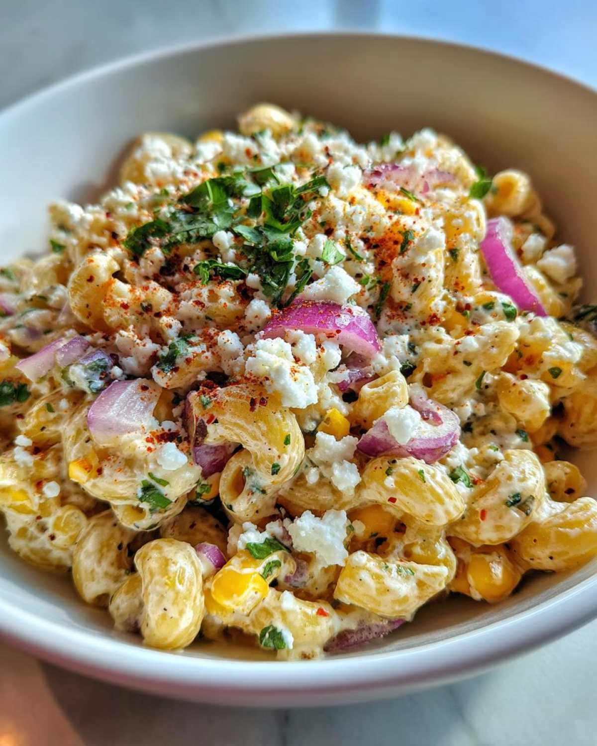 Street Corn Pasta Salad - detail 4