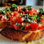 Tomato Basil Bruschetta