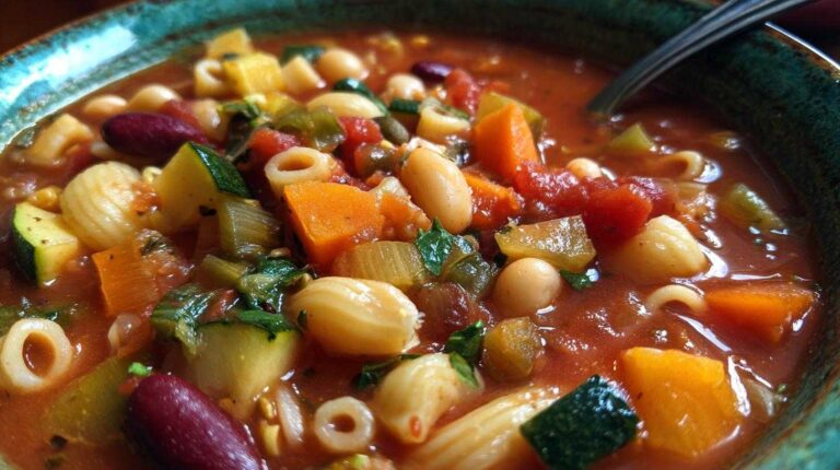 Vegetable Minestrone Soup