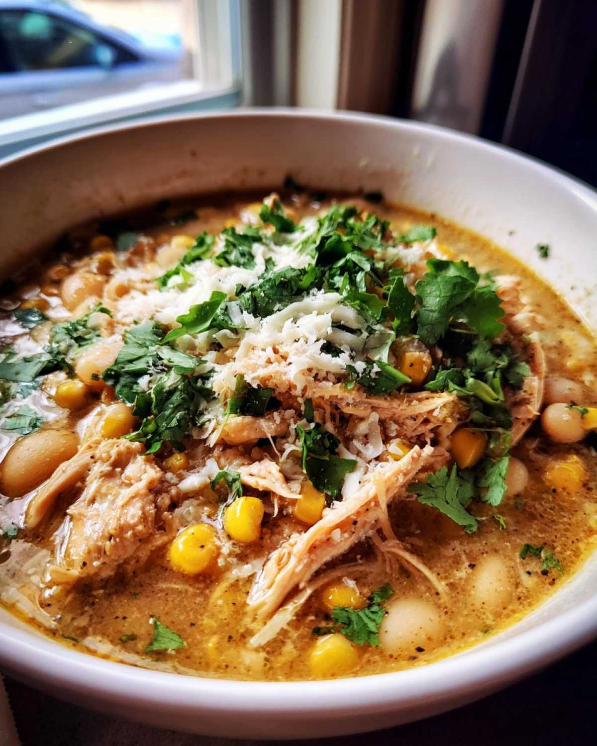 White Chicken Chili Corn Chowder - detail 3