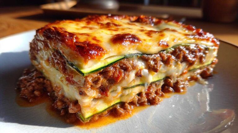 Zucchini Lasagna (Low Carb)