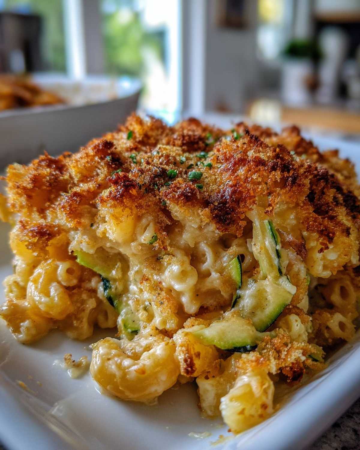 Zucchini Mac and Cheese - detail 3