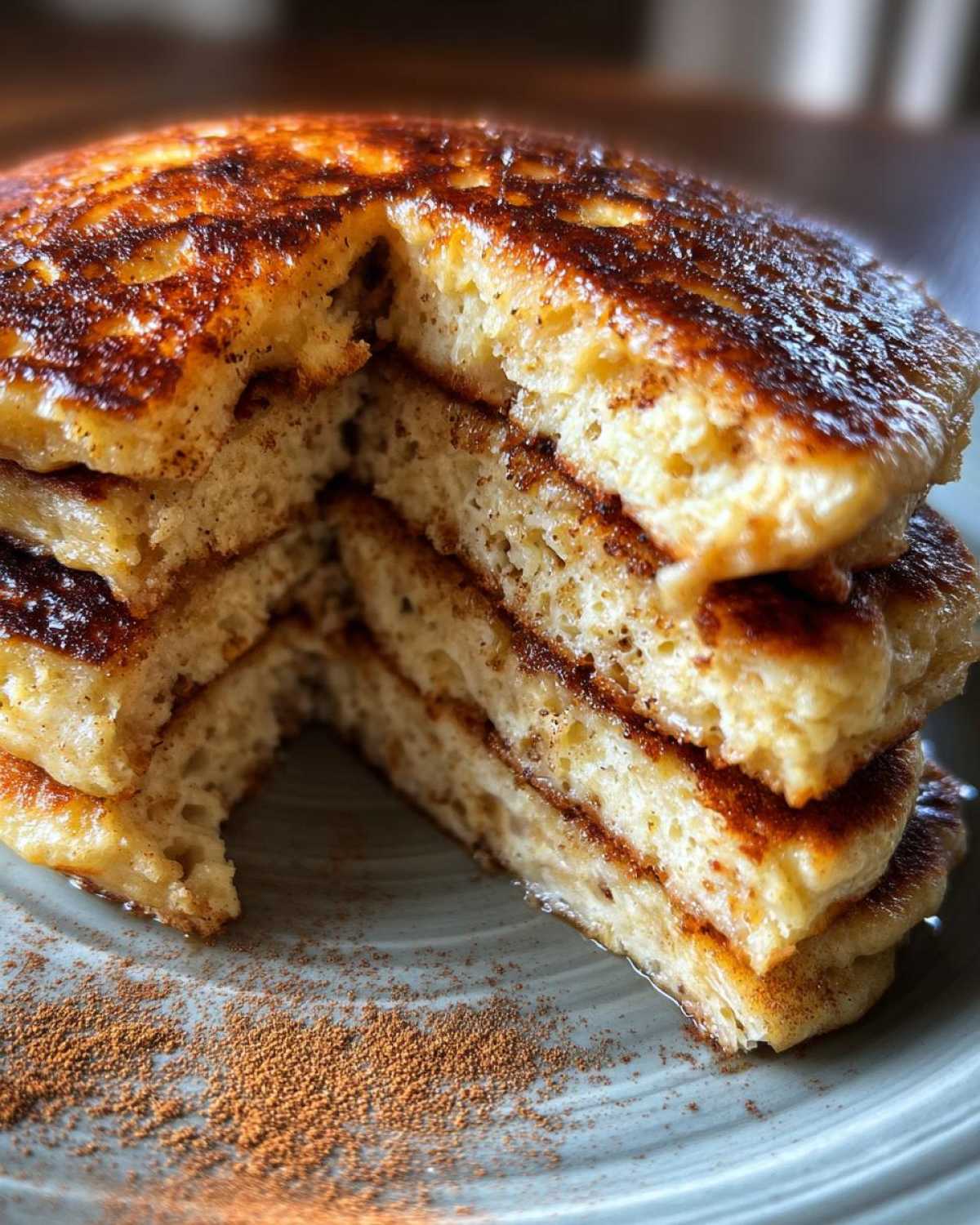 Banana Oatmeal Pancakes - detail 2