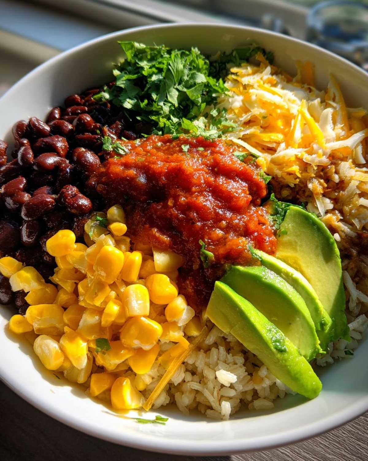 Black Bean Burrito Bowl - detail 1