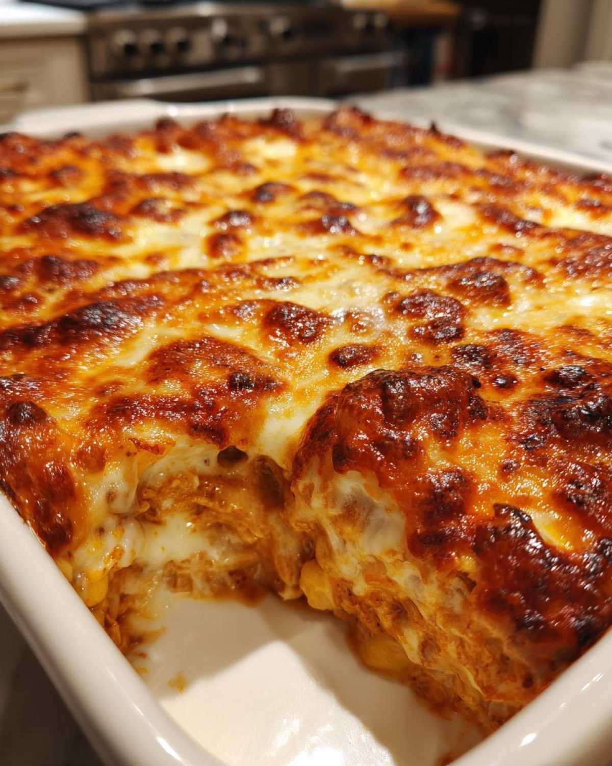 Cheesy Chicken Enchilada Casserole - detail 3