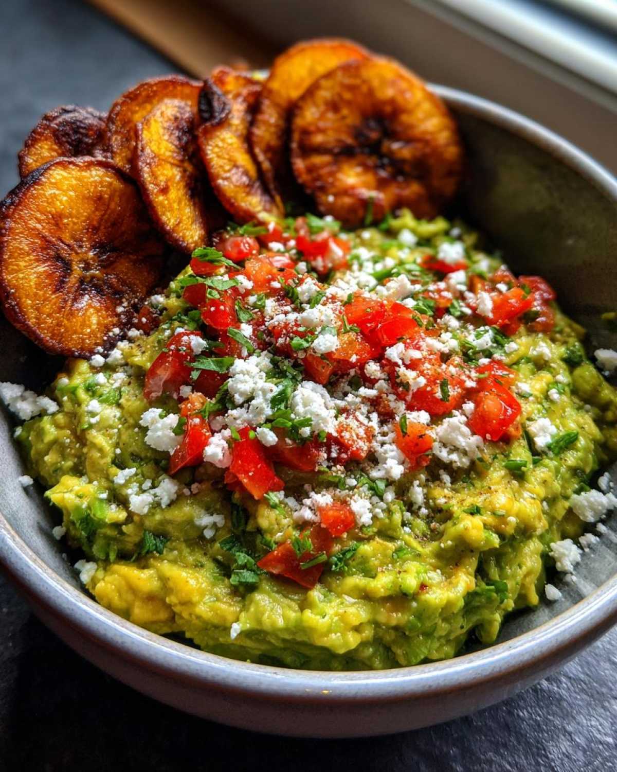 Loaded Guacamole with Plantain Chips - detail 2