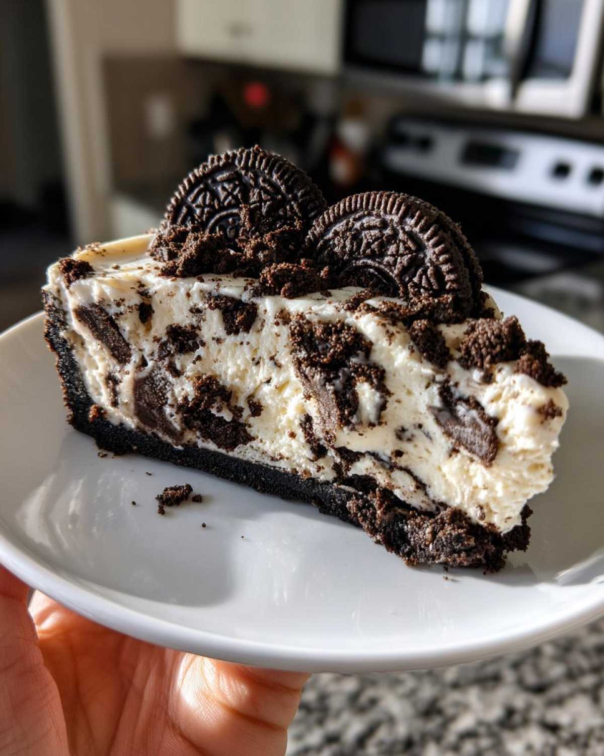 No-Bake Oreo Cheesecake - detail 1