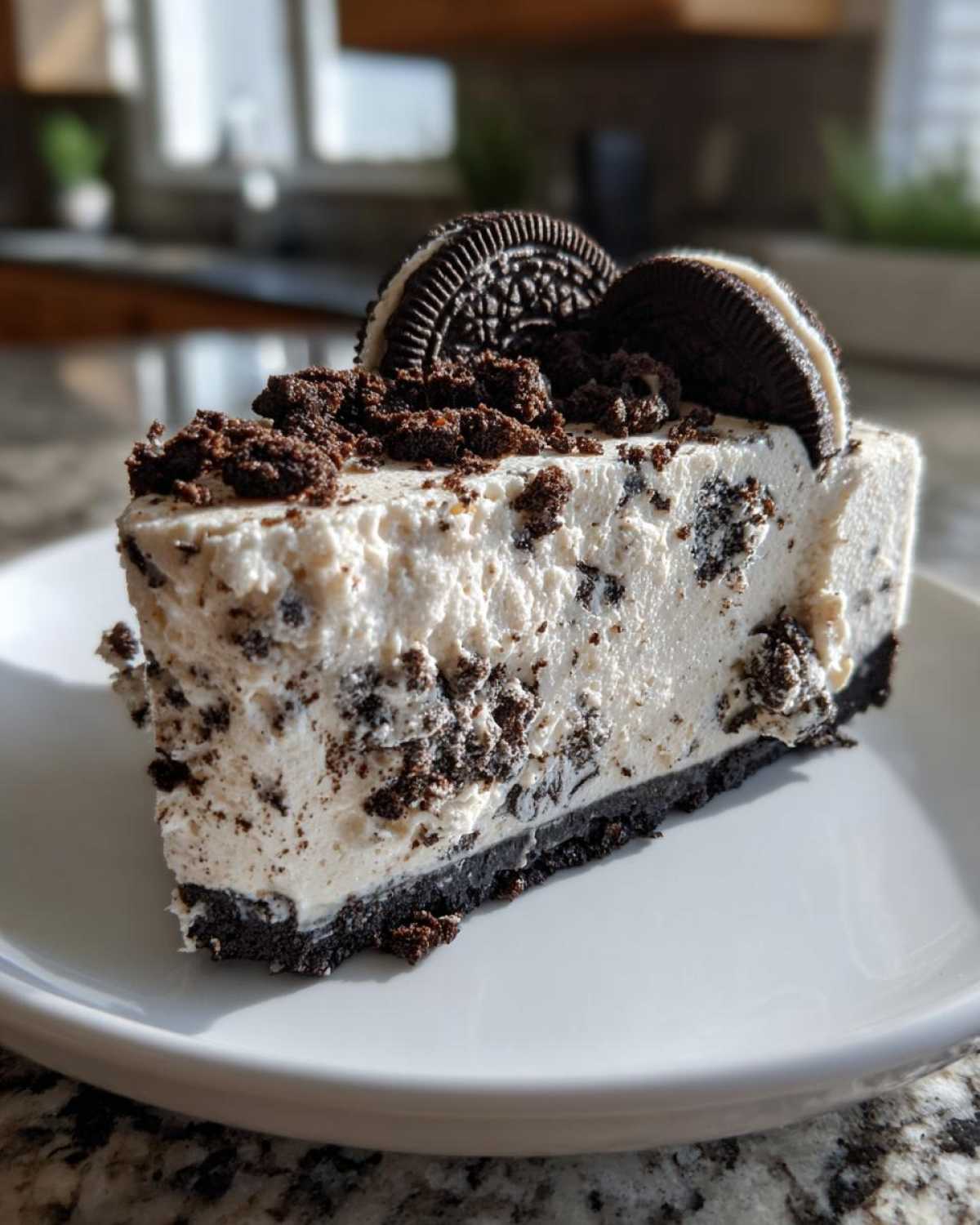 No-Bake Oreo Cheesecake - detail 2