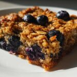 Oatmeal Blueberry Breakfast Bars